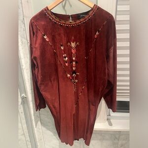 Isabel Marant suede Maggie dress